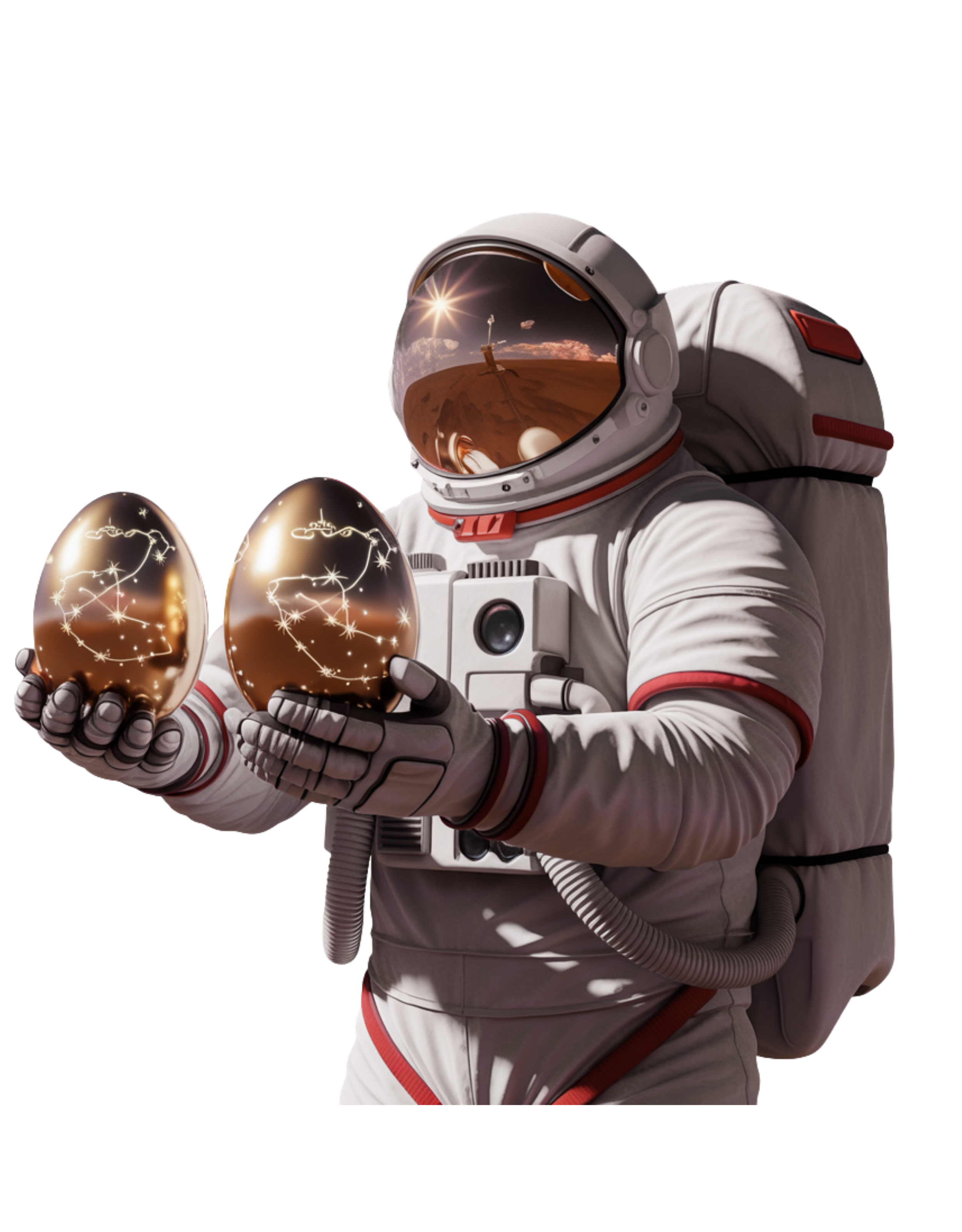 Digital Space Astronaut